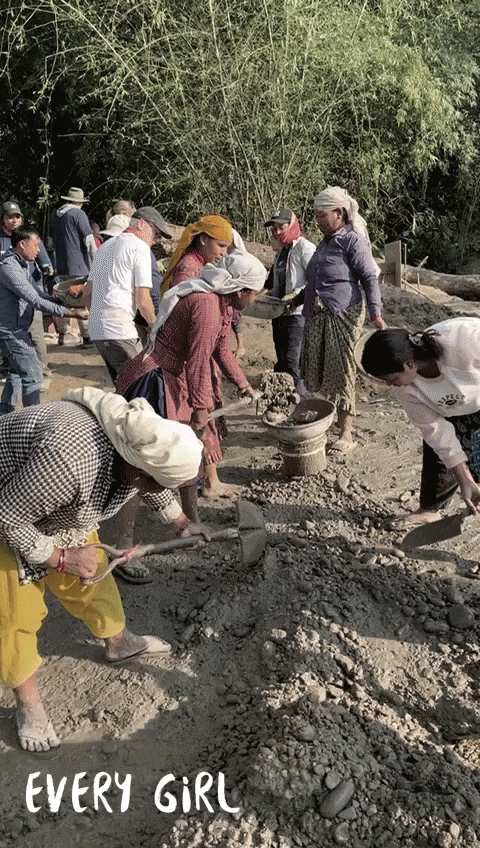 Nepal Women Working to build Women's Centre