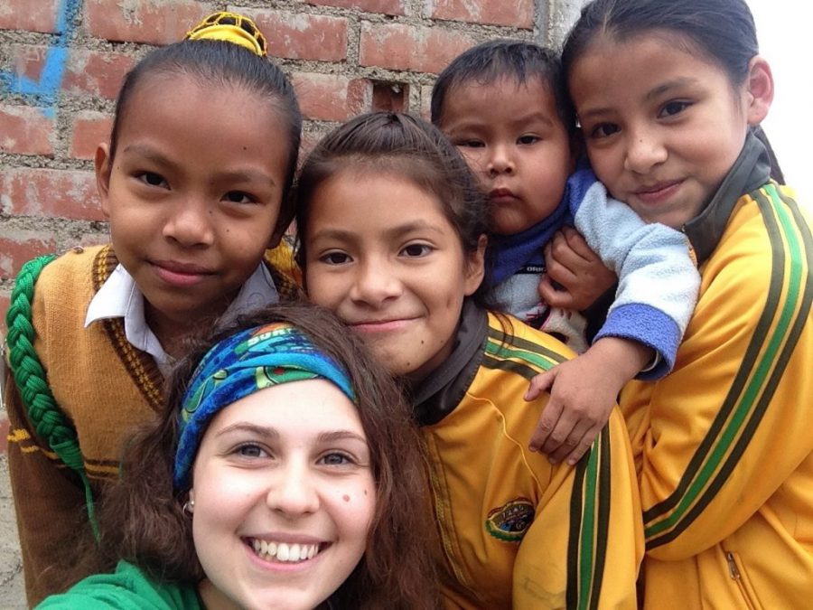 School children in Peru