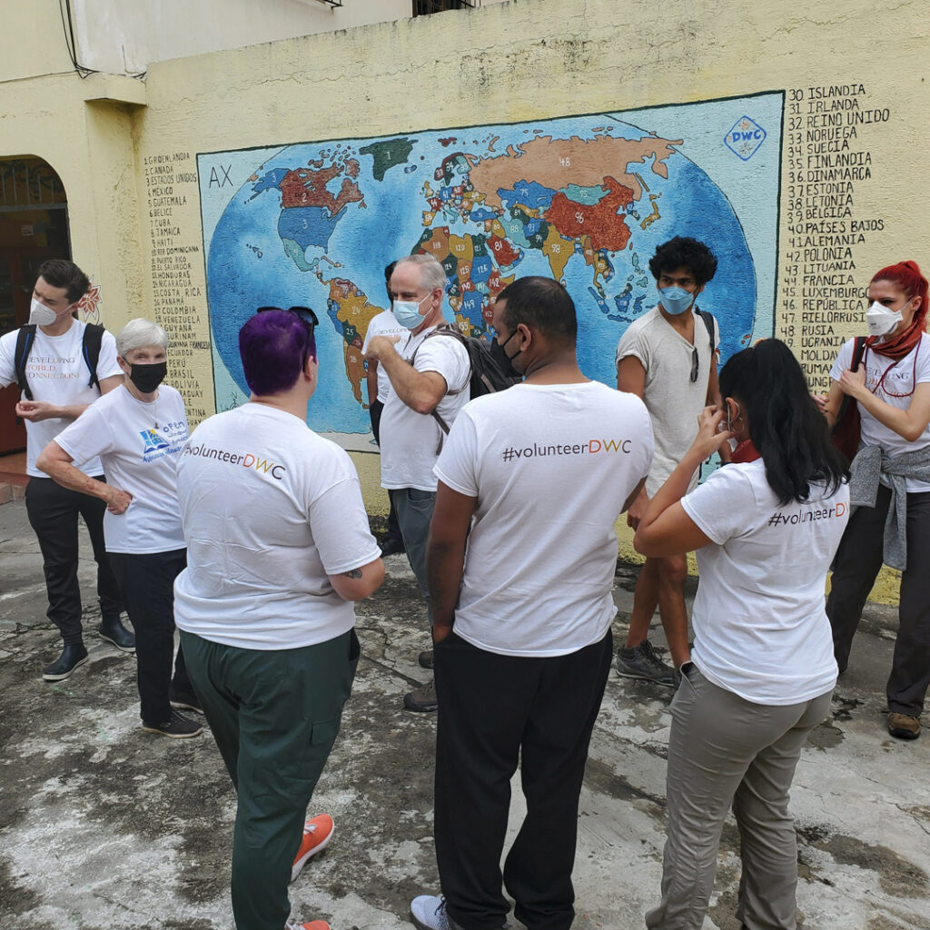 Salesforce volunteers in Guatemala