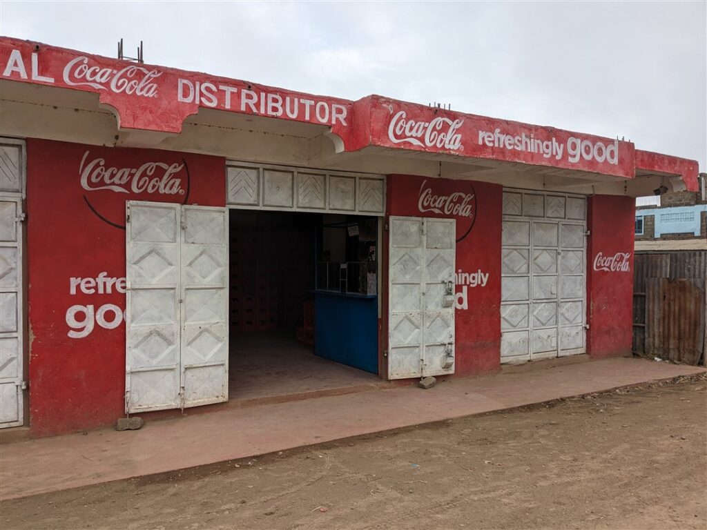 Local convenience store Kenya