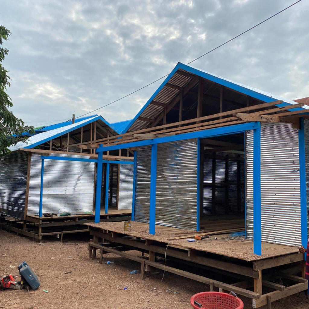 DWC floating home nears completion Cambodia