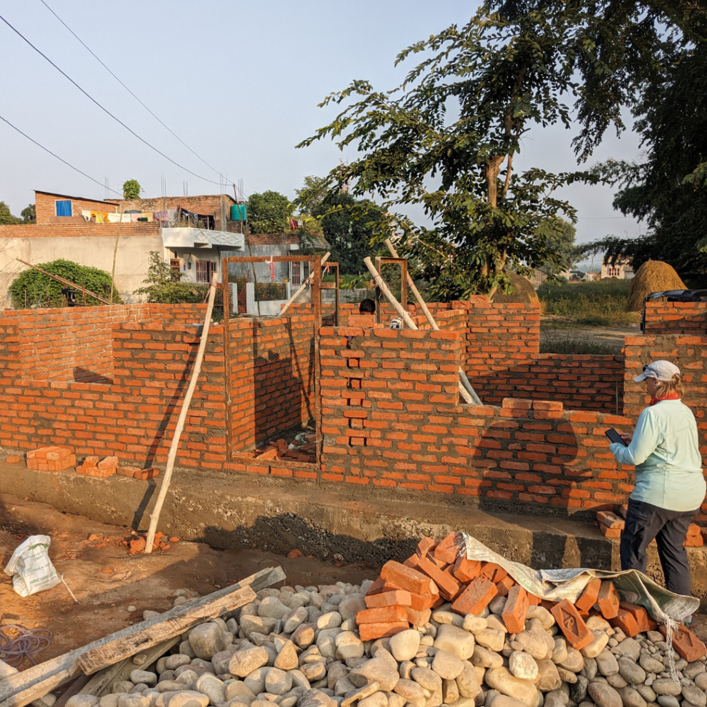 Construction progress Nepal