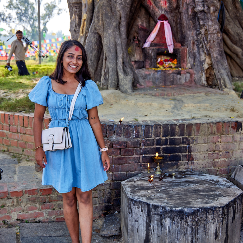 Small Nepalese shrine