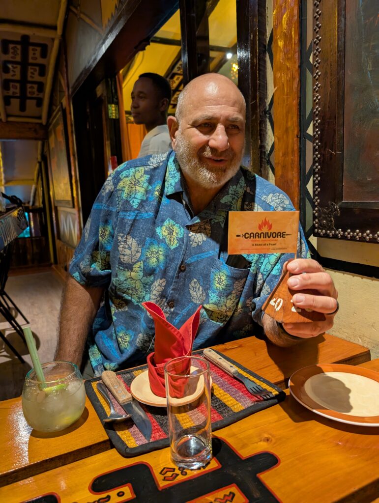Carnivore restaurant Kenya