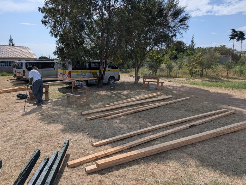 Beams for project Kenya