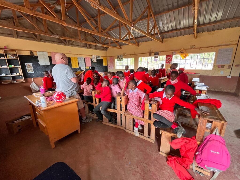 School children in classroom Kenya