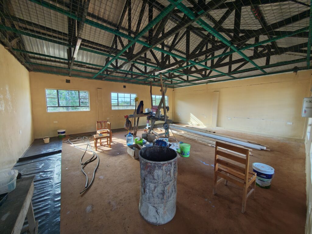 Inside of e lab Kenya