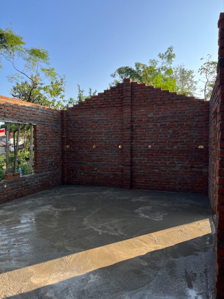 Finished floor of project Nepal