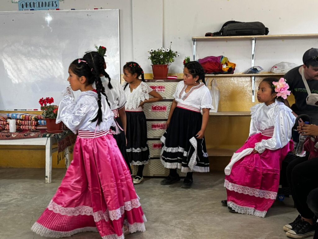 Children in traditional dress Peru